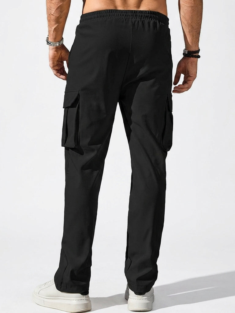 Ezra Men's Joggers - fabric and finish detail
