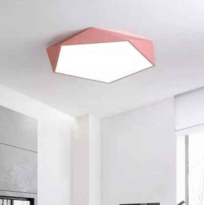 Geometra | Modern Elegant Flush Mount Ceiling Light Fixture 0