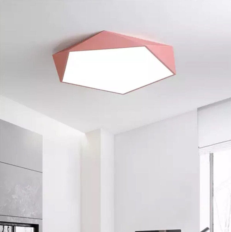 Geometra | Modern Elegant Flush Mount Ceiling Light Fixture 0