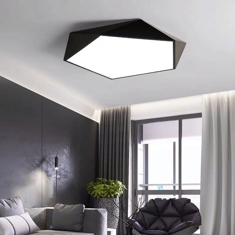Geometra | Modern Elegant Flush Mount Ceiling Light Fixture 3