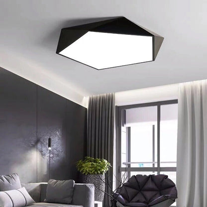 Geometra | Modern Elegant Flush Mount Ceiling Light Fixture 3