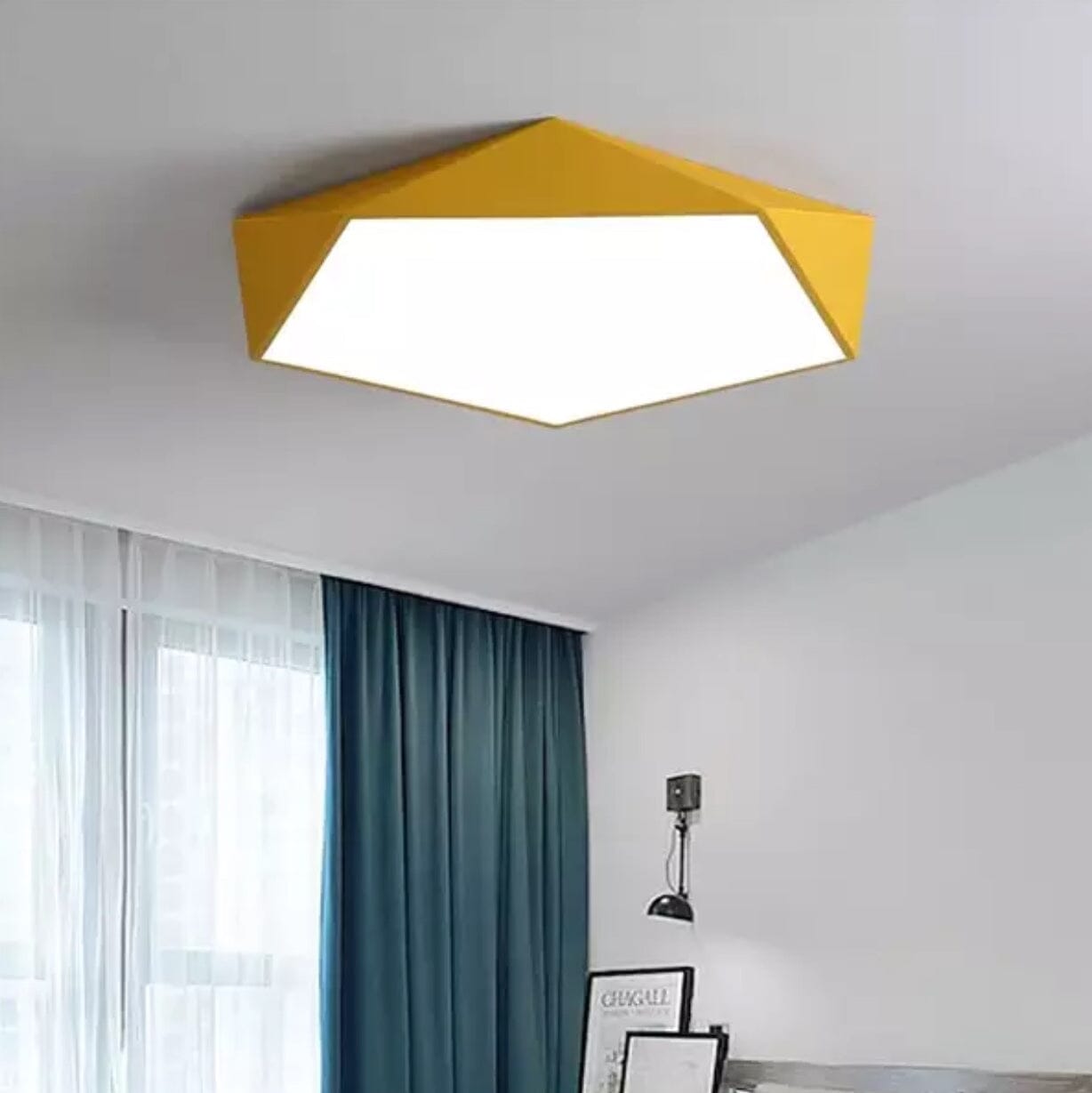 Geometra | Modern Elegant Flush Mount Ceiling Light Fixture 7