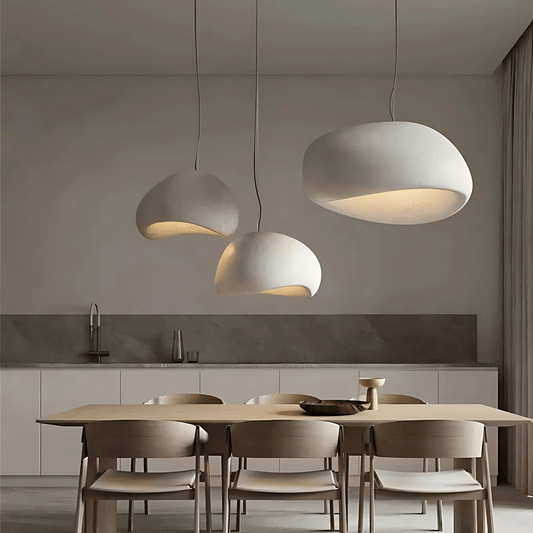 GinzaLight | Elegant Artisan Wabi Sabi Kitchen Pendant Lighting 1