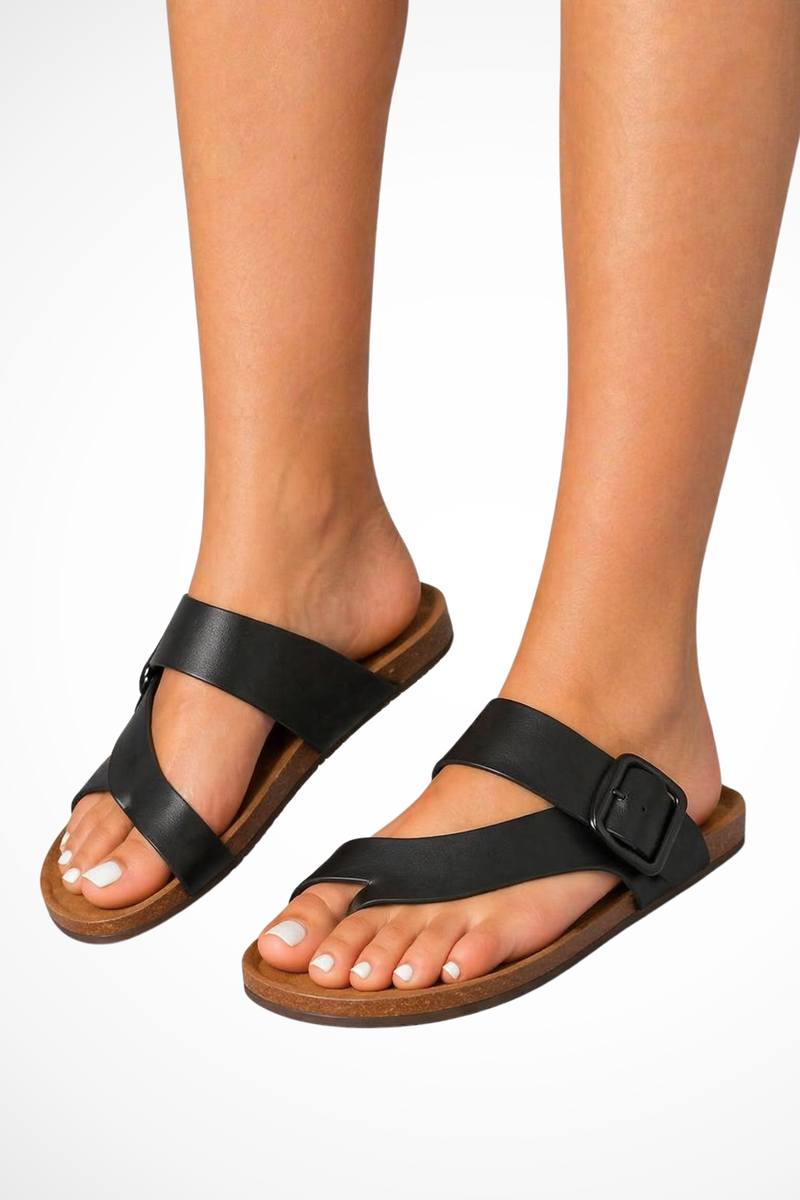 Noor Women's Sandals - fabric and finish detail