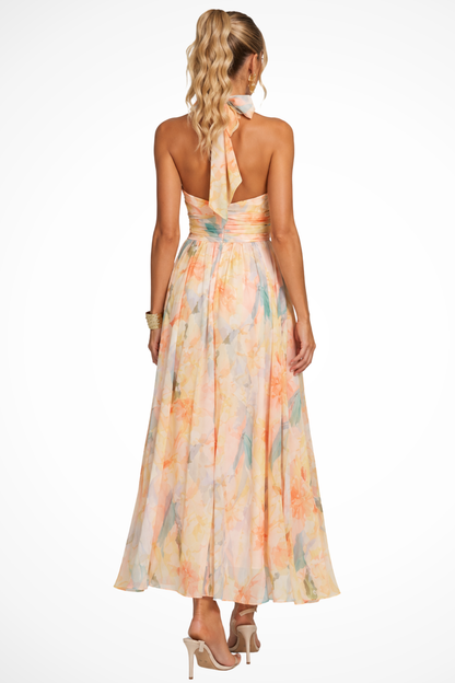 Sable Women's Floral Maxi Dress - back view