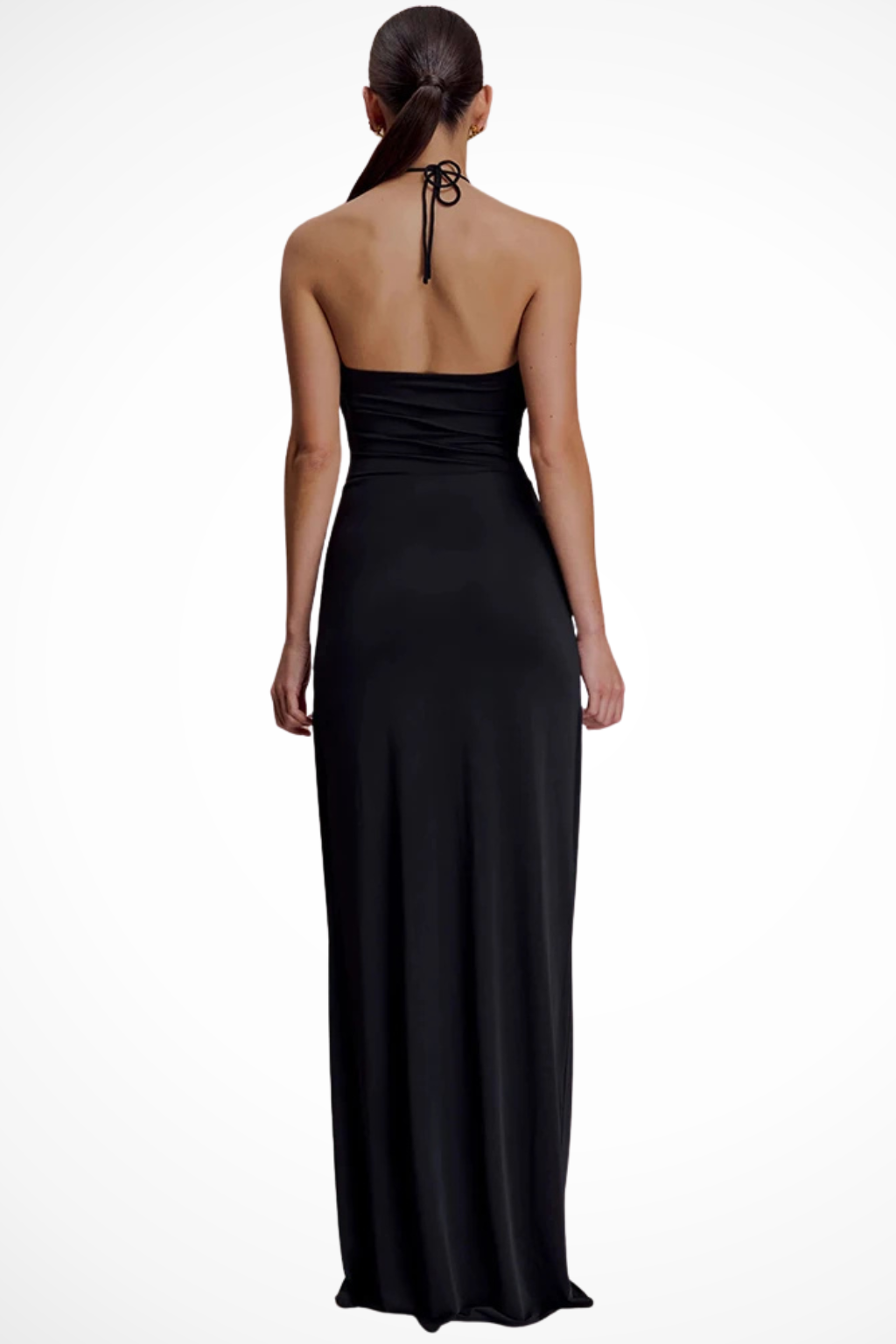 Willa Women's Maxi Dress - fabric and finish detail