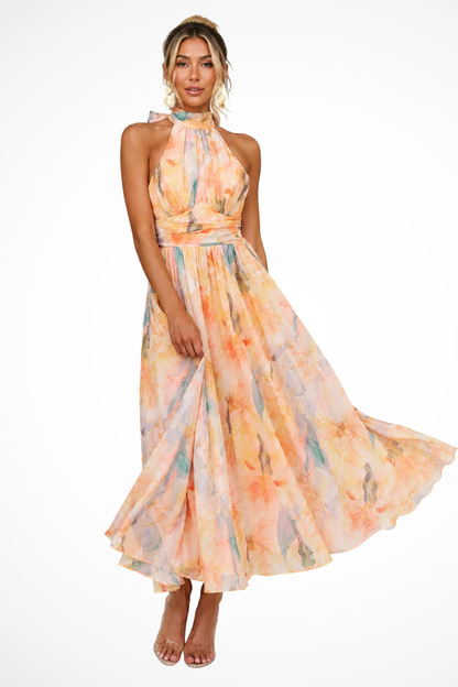 Sable Women's Floral Maxi Dress - styled view