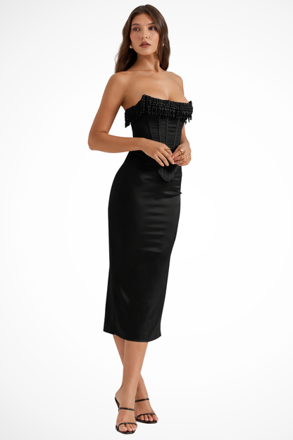 Sable Women's Midi Dress - back view
