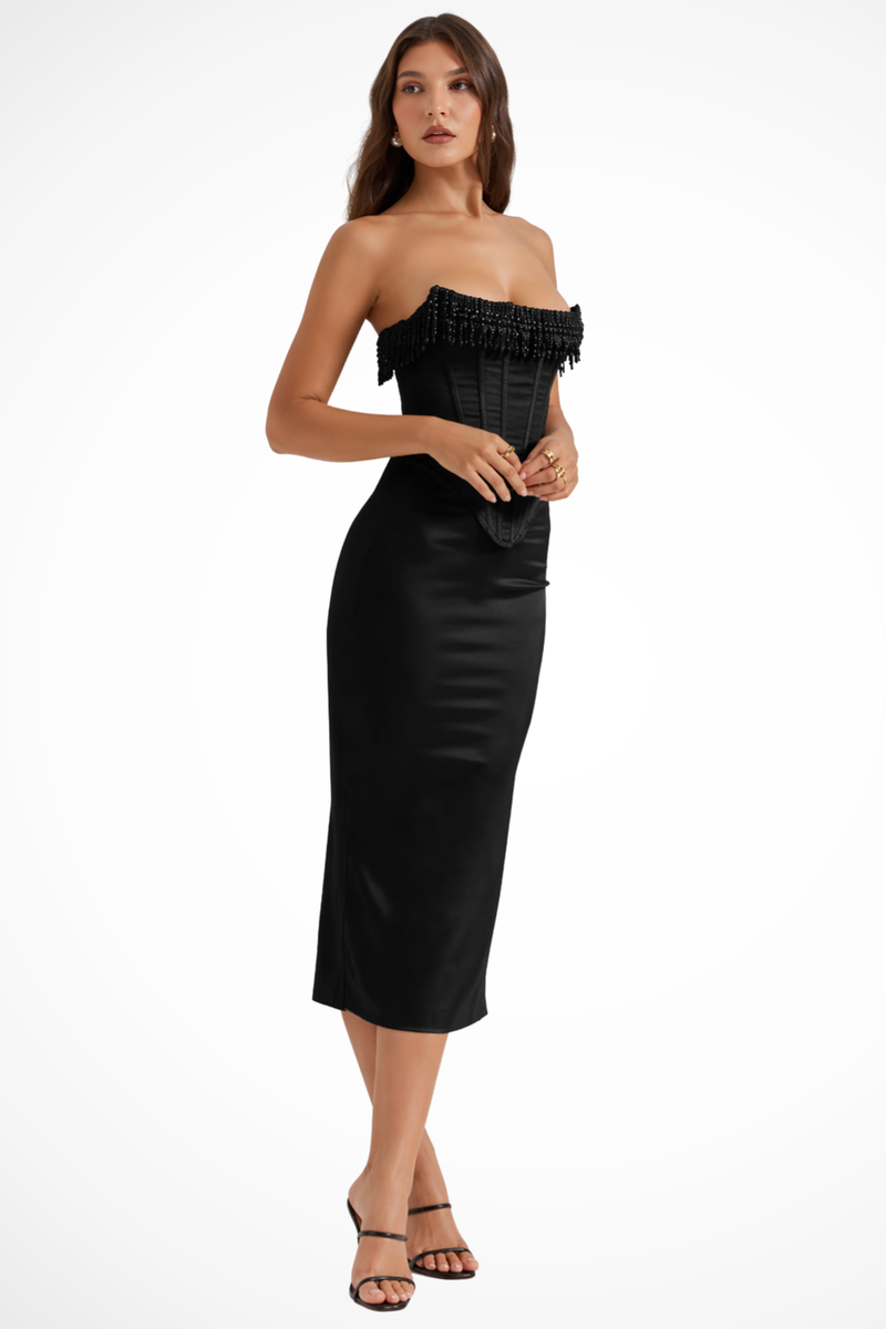 Sable Women's Midi Dress - back view