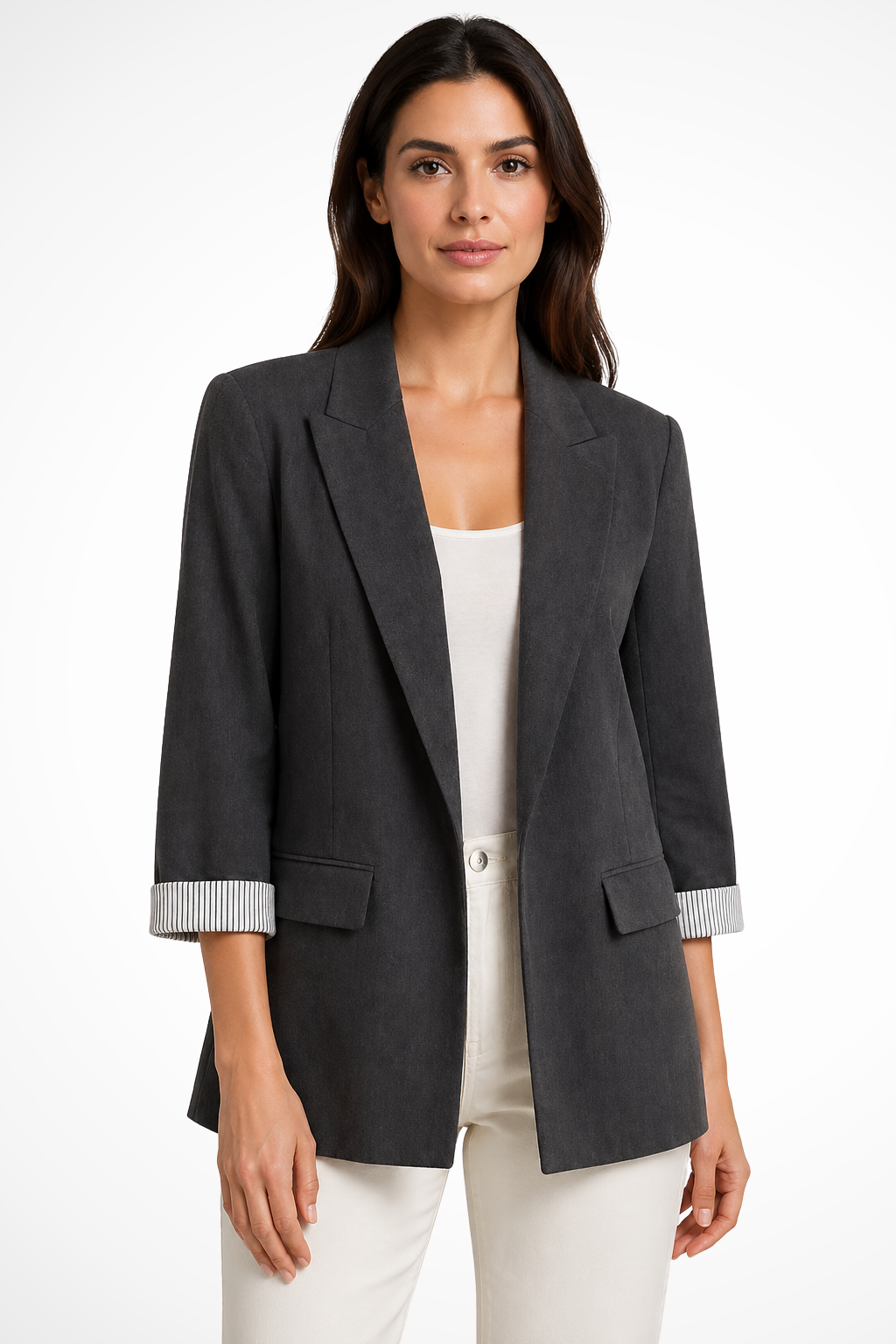 Vienna Women's Oversized Blazer - full-length view