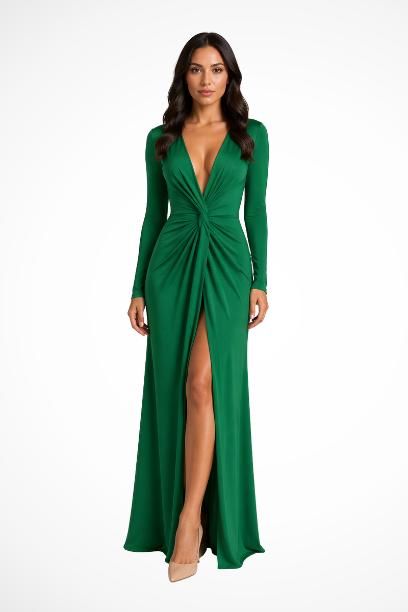 Lila Women's Maxi Dress - flat lay