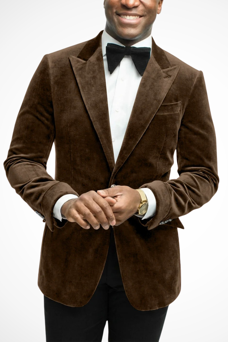 Vance Men's Blazer - full-length view