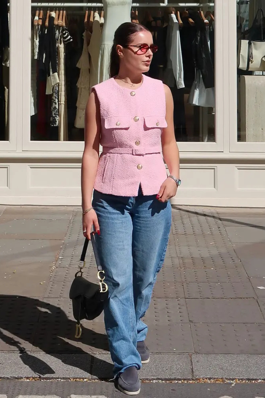 Kira Women's Vest - styled view