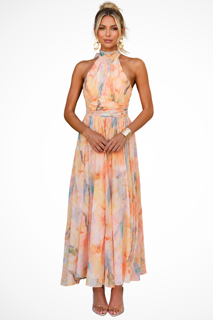 Sable Women's Floral Maxi Dress - front view