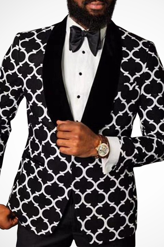Ivor Men's Blazer - styled view