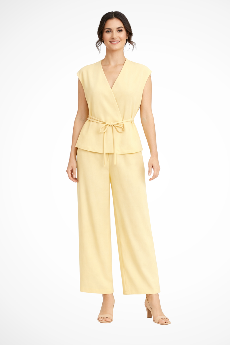 Cosima Women's Wide Leg Trousers - front view