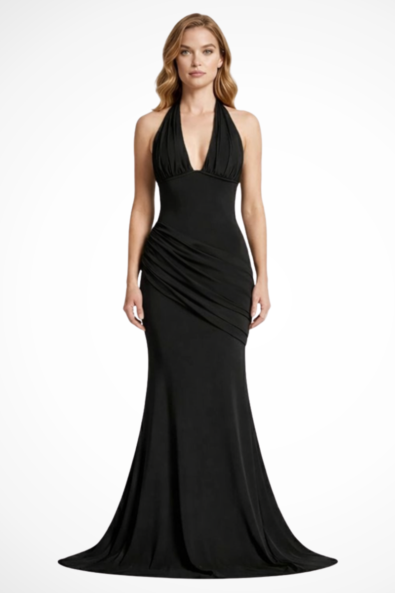 Yvette Women's Maxi Dress - back view