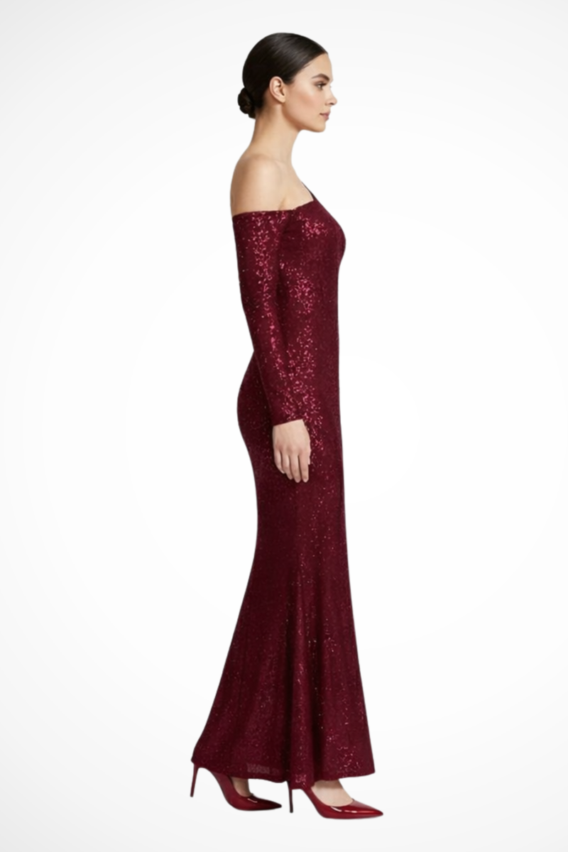 Harlow Women's Maxi Dress - fabric and finish detail