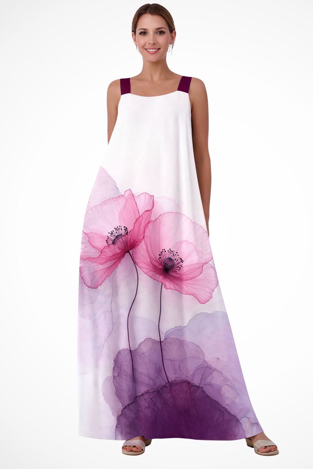 Mabel Women's Floral Maxi Dress - full-length view