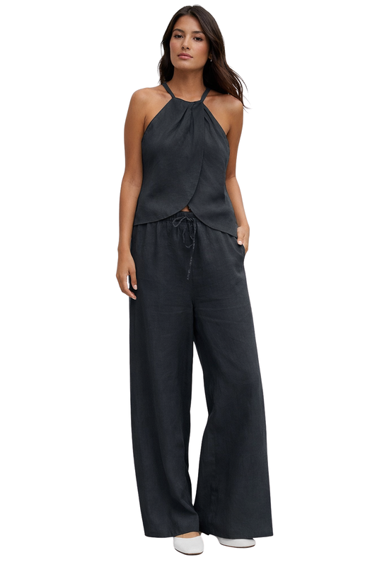 Mabel Women's Wide Leg Trousers - front view
