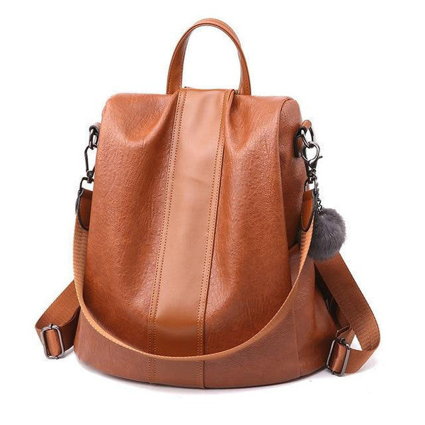 Thea Women's Backpack | Black, Brown