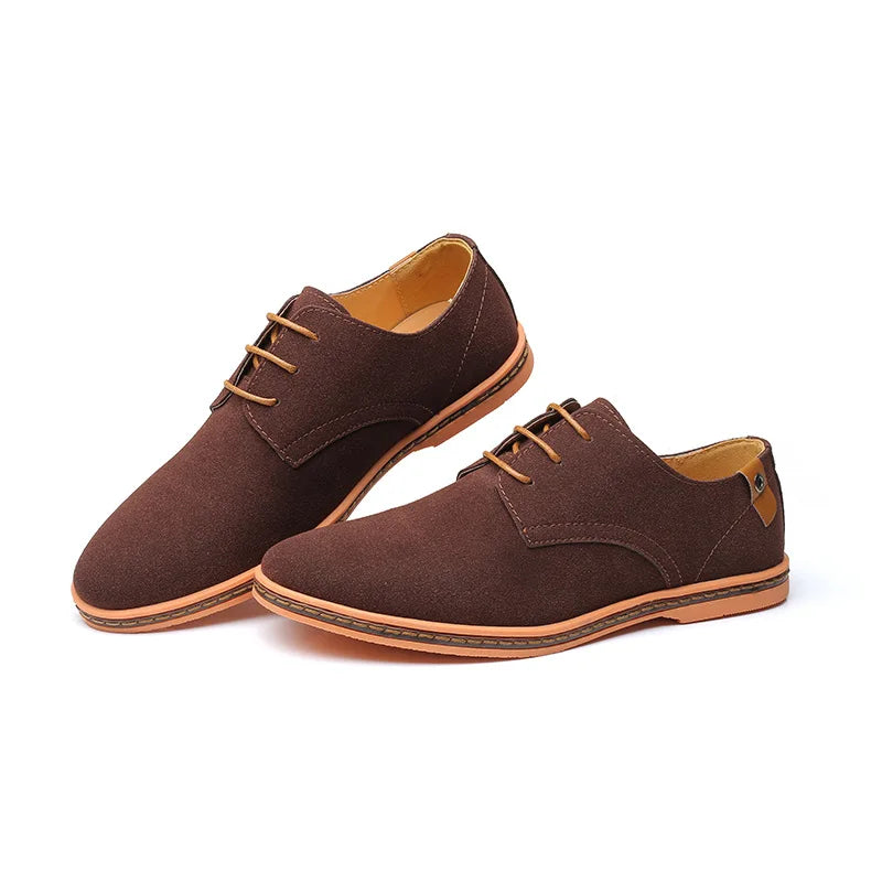 Edith Women's Suede Oxfords - fabric and finish detail
