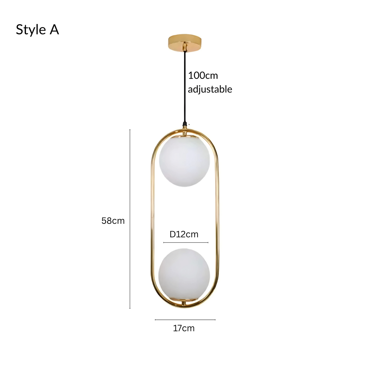 HausSphere | Elegant Minimalist Glass Pendant Light Fixture 0