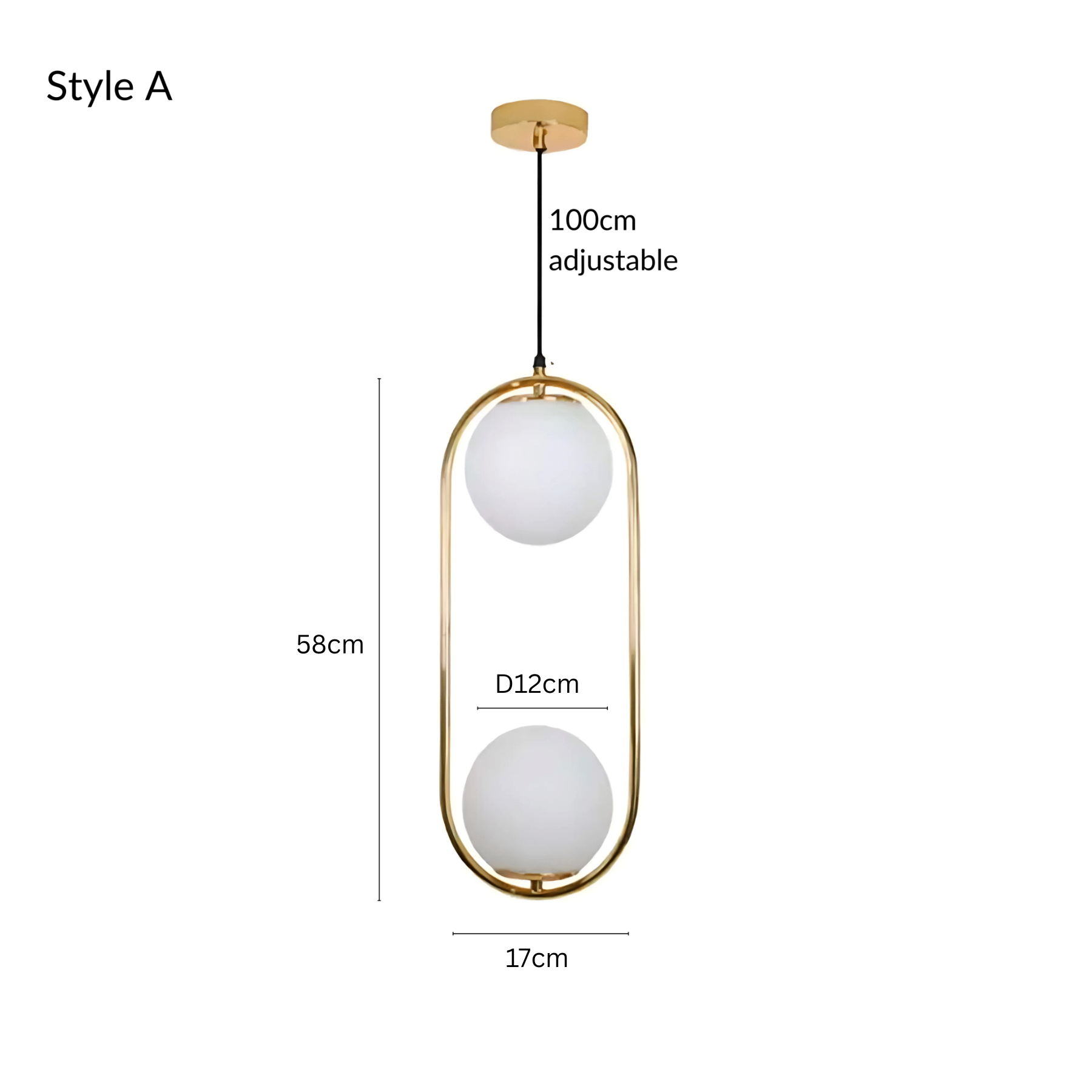 HausSphere | Elegant Minimalist Glass Pendant Light Fixture 0