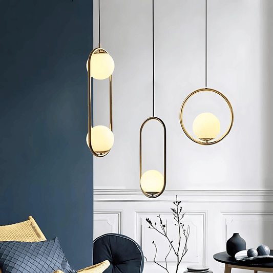 HausSphere | Elegant Minimalist Glass Pendant Light Fixture 1