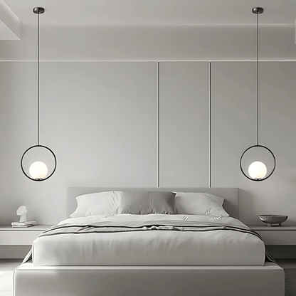 HausSphere | Elegant Minimalist Glass Pendant Light Fixture 2