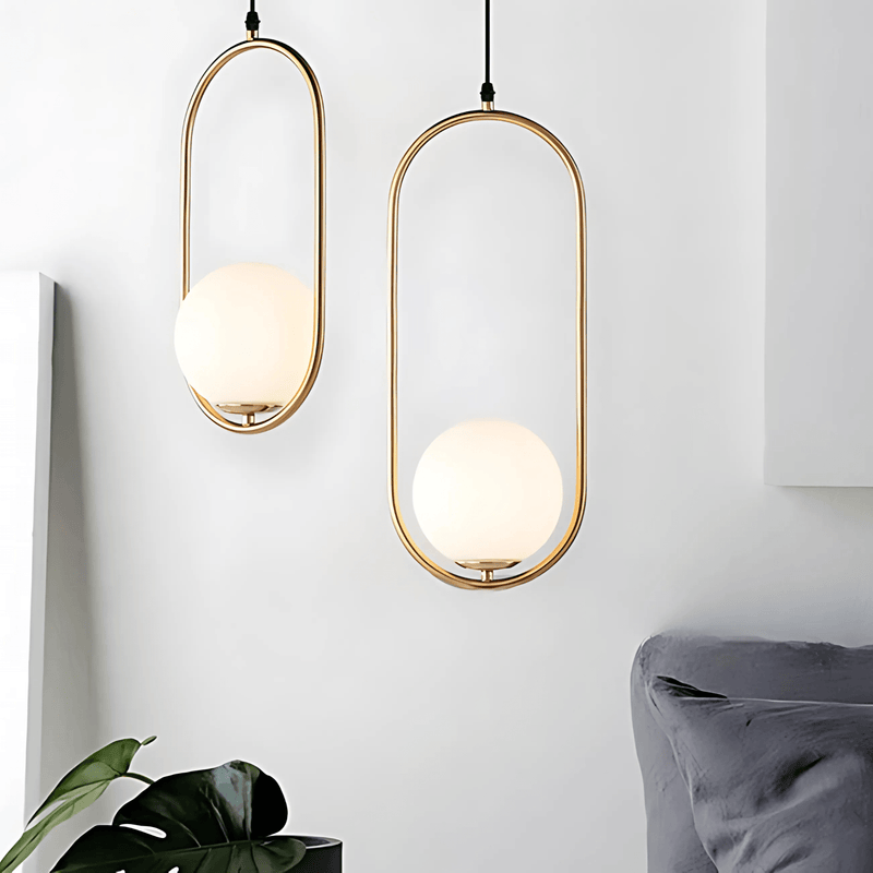 HausSphere | Elegant Minimalist Glass Pendant Light Fixture 3