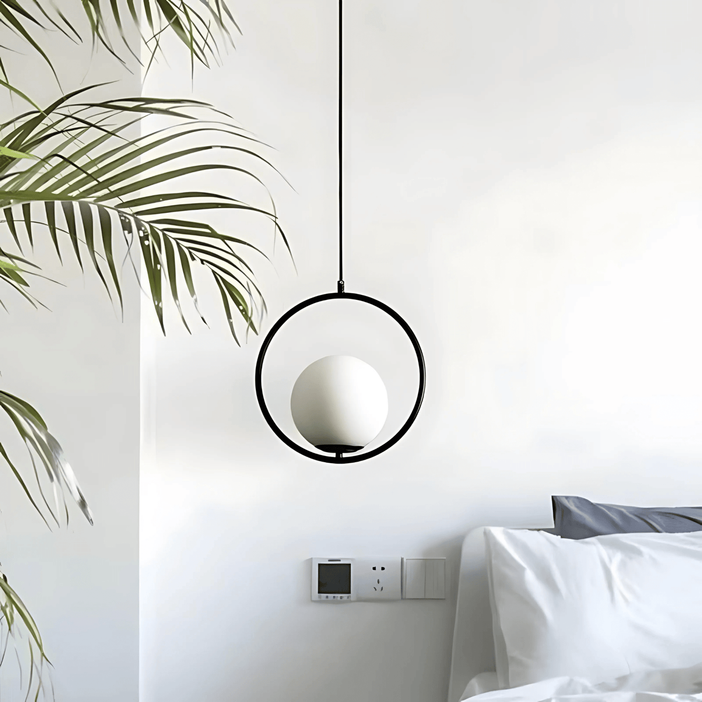 HausSphere | Elegant Minimalist Glass Pendant Light Fixture 4