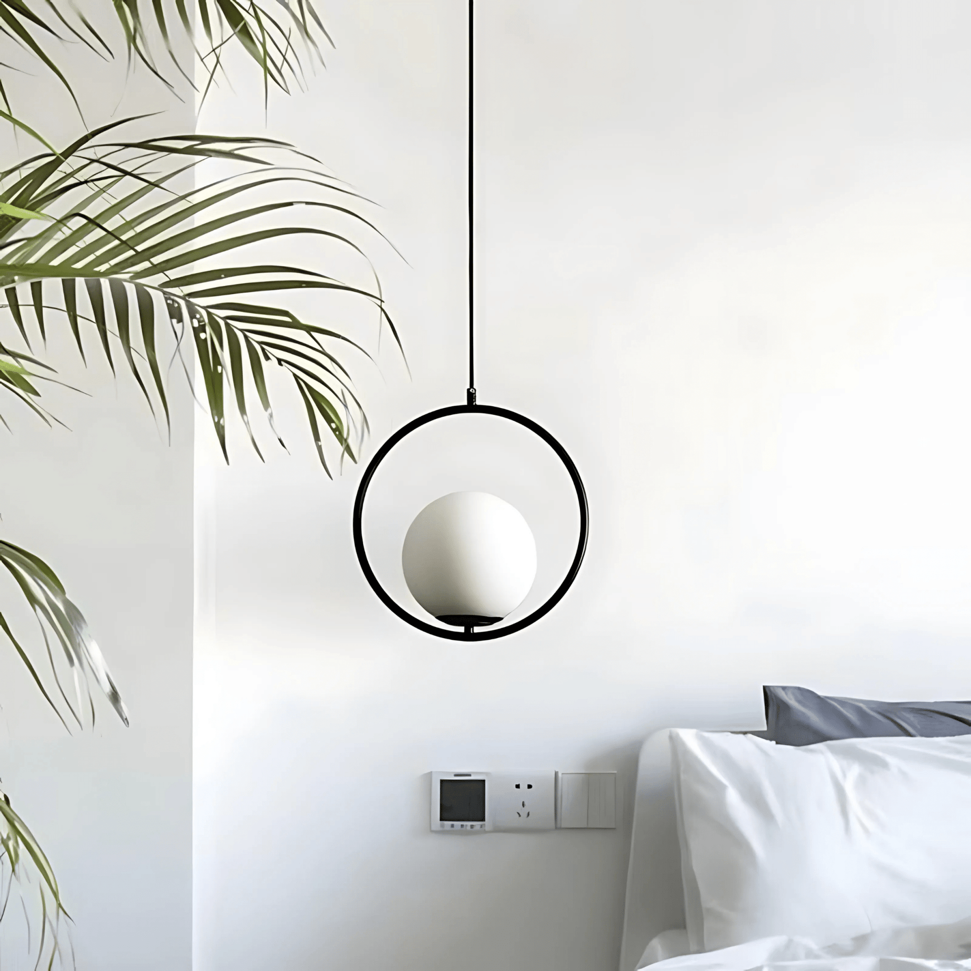 HausSphere | Elegant Minimalist Glass Pendant Light Fixture 4