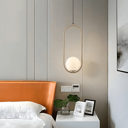 HausSphere | Elegant Minimalist Glass Pendant Light Fixture 6