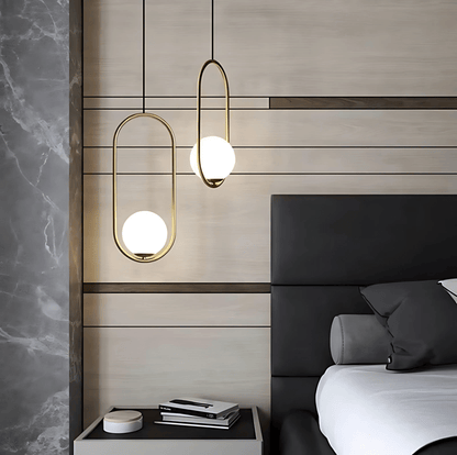 HausSphere | Elegant Minimalist Glass Pendant Light Fixture 7