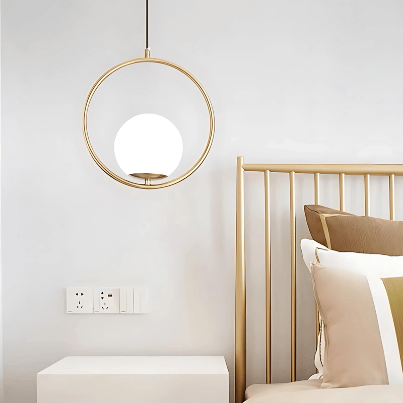 HausSphere | Elegant Minimalist Glass Pendant Light Fixture 8
