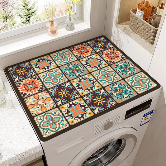 High-Density Microfiber Appliance Mat for Dust and Scratch Protection – Non-Slip, Easy to Clean, Stylish Design 0