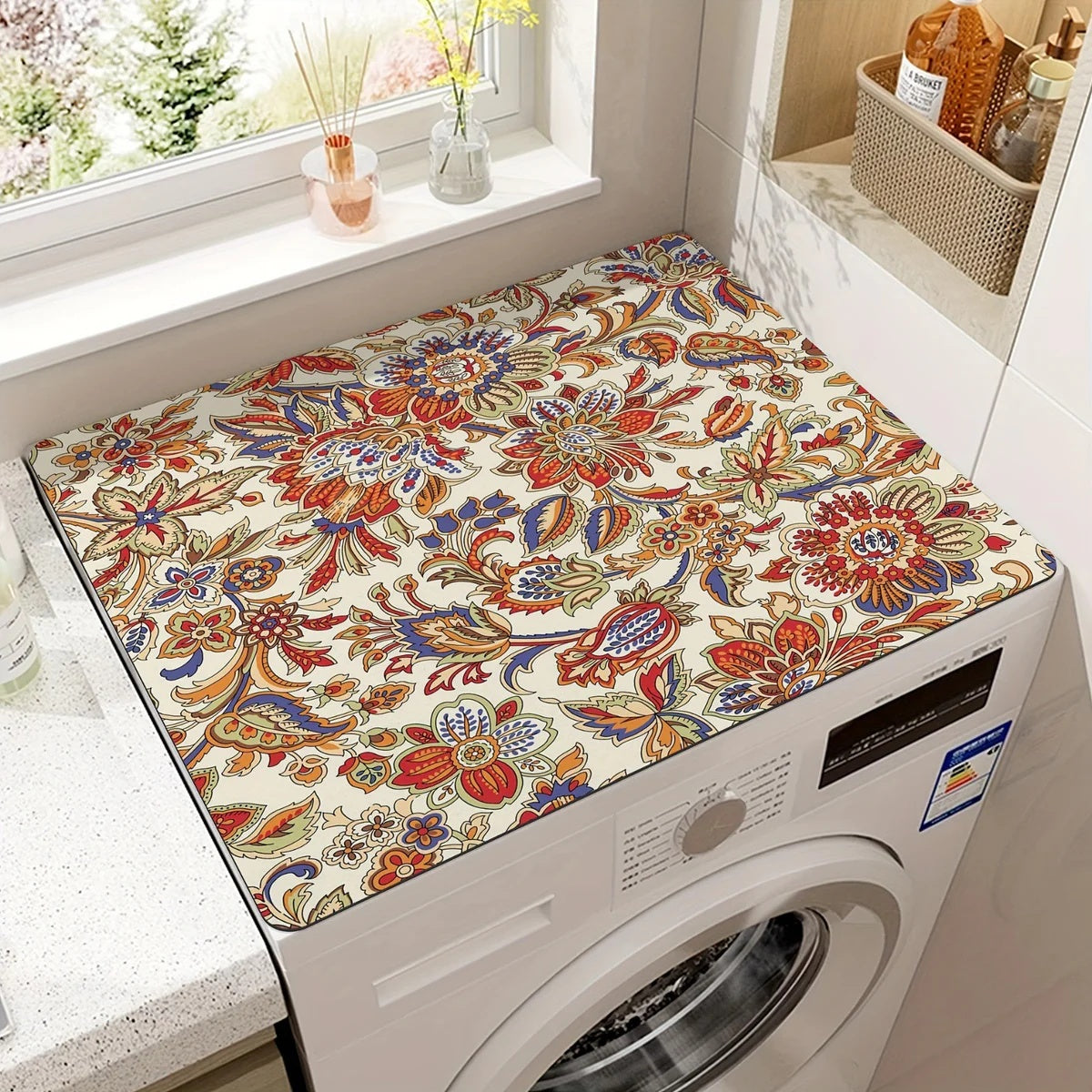 High-Density Microfiber Appliance Mat for Dust and Scratch Protection – Non-Slip, Easy to Clean, Stylish Design 7