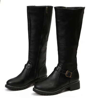 Yara Women's Chunky Heel Boots - front view