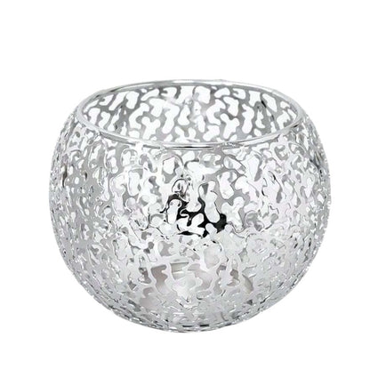 Glow Sphere Geometric Tealight Holder