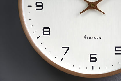 Nordic Wood Wall Clock