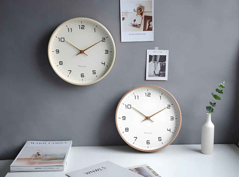 Nordic Wood Wall Clock