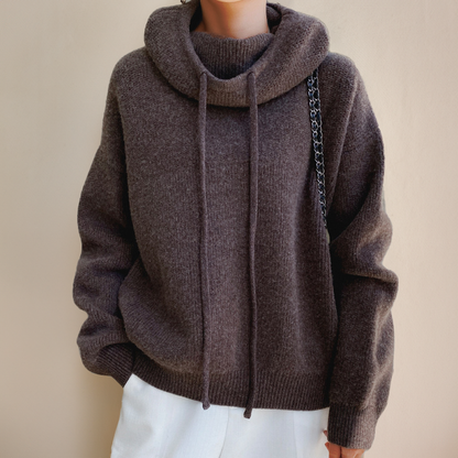 Elena Women's Hoodie - fabric and finish detail