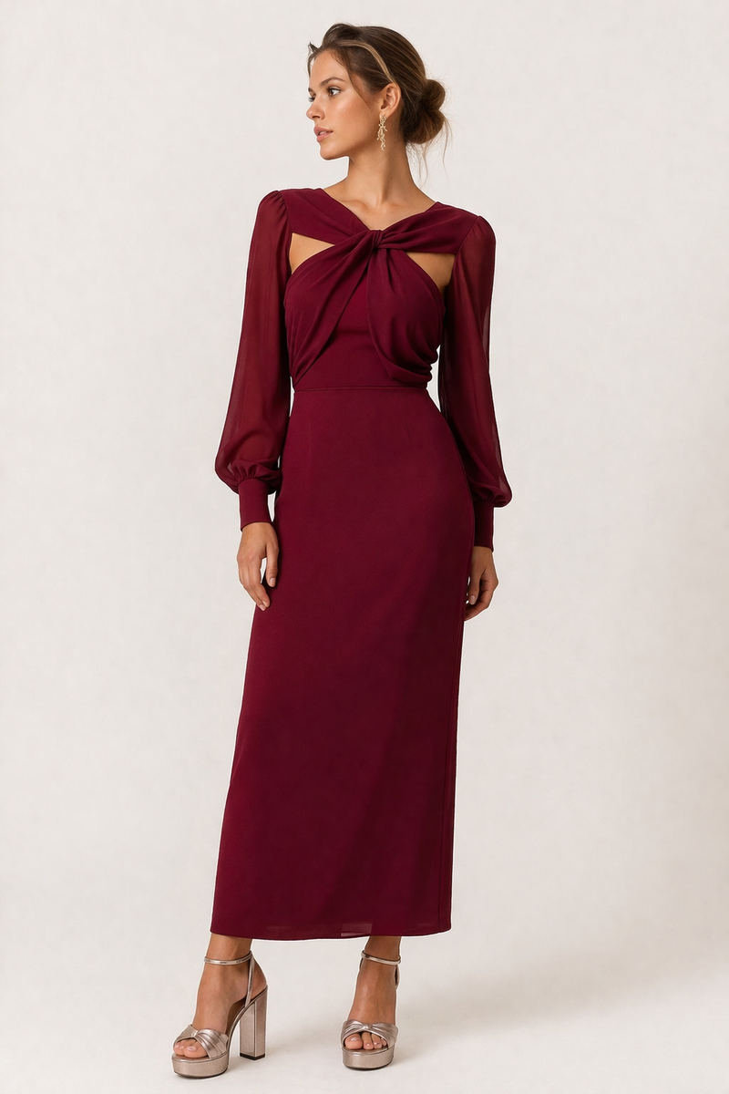 Tallulah Women's Midi Dress | Cutout