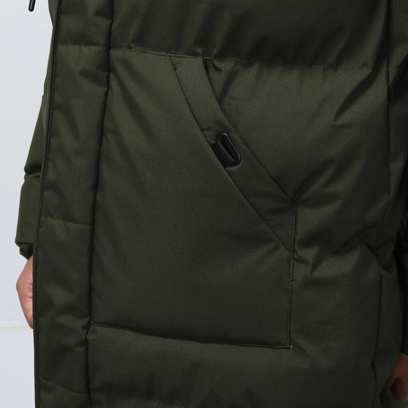 Gideon Men's Puffer Jacket - close-up detail