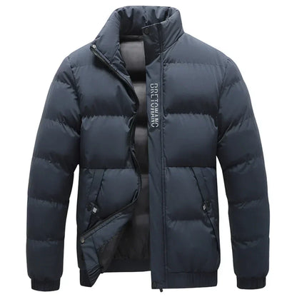 Elias Men's Puffer Jacket - front view