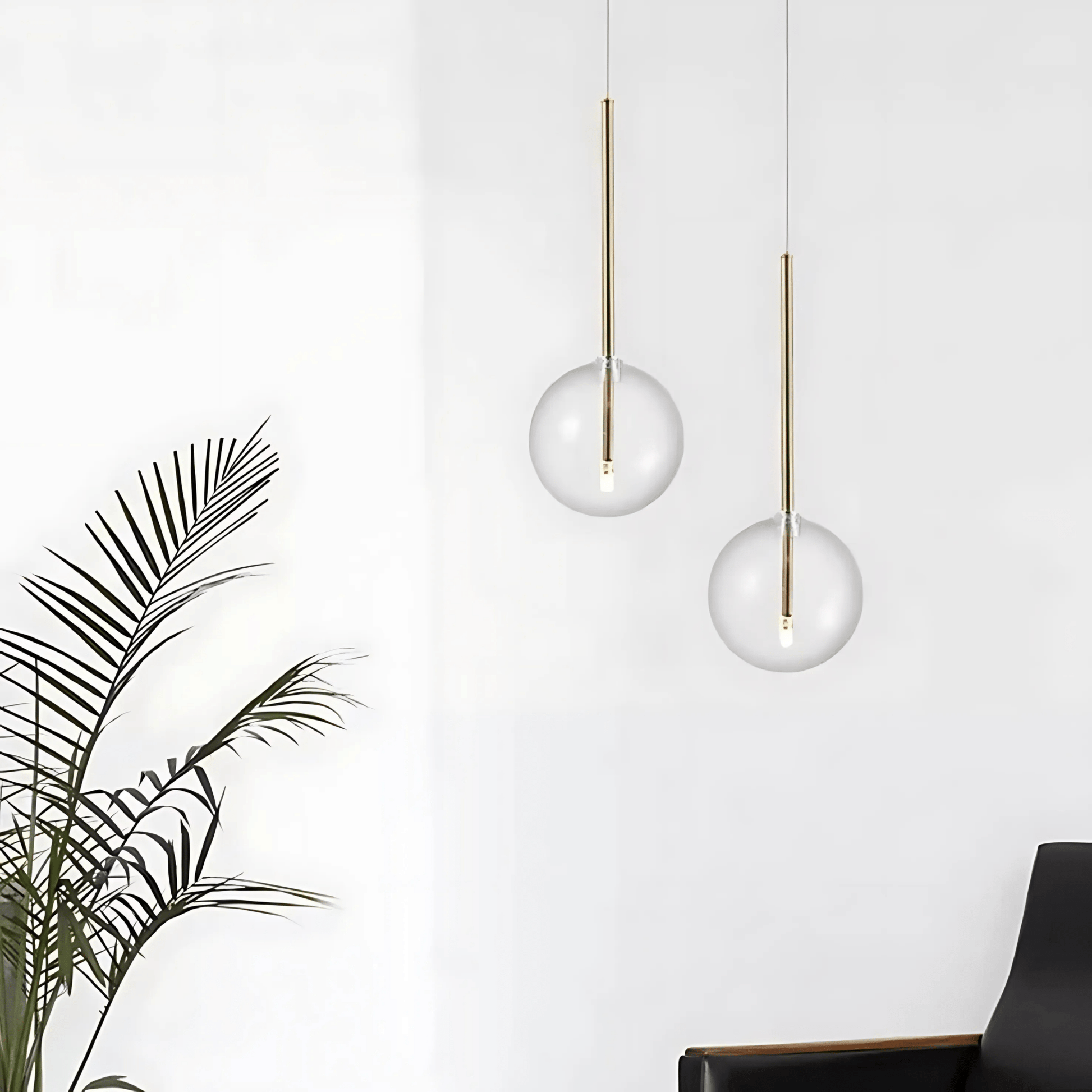JasperGlow | Stylish Modern Glass Pendant Lighting for Kitchen Island 1