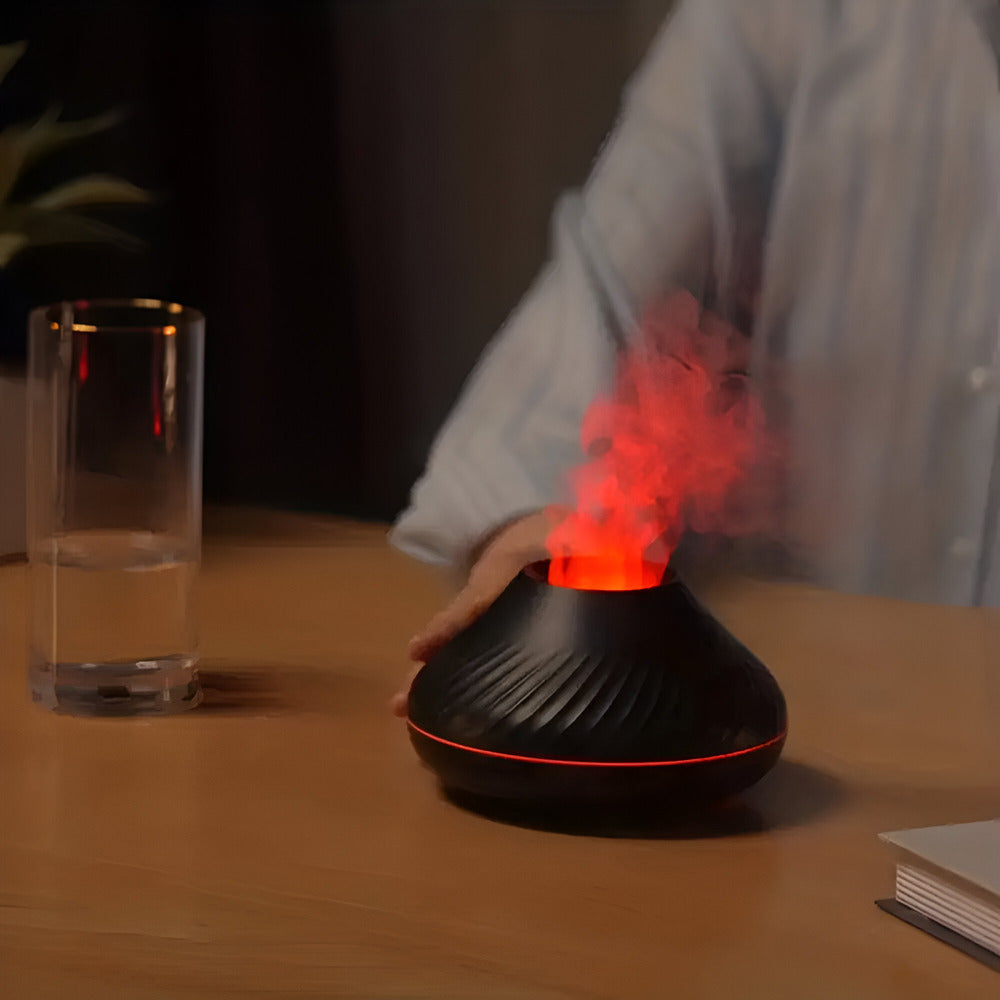 Cedar Portable Humidifier - fabric and finish detail