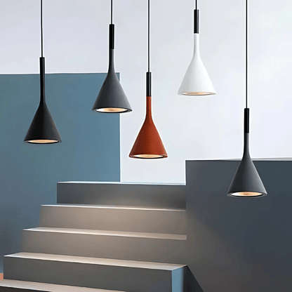 KaliyahGlow | Vibrant Modern Cone Kitchen Pendant Lighting Fixture 4