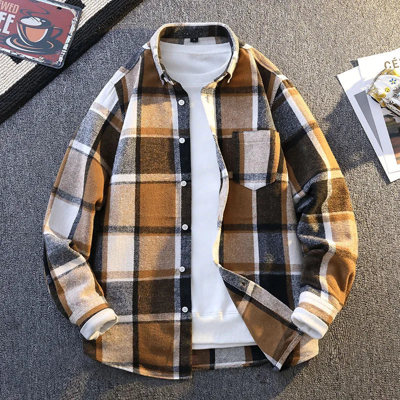 Kira Women's Plaid Shirt | Black, Grey
